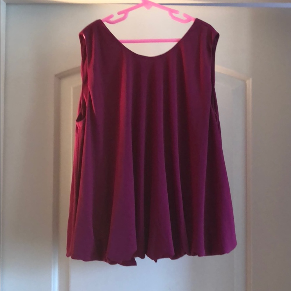 Beautiful open back shirt